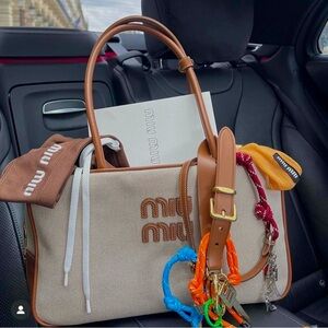 Cord bracelet / bag charm